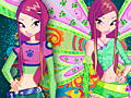 Puzzle Winx Roxy hrát on-line