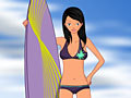 Surfer Girl Dress Up hrát on-line