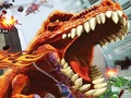 T Rex Rampage Pravěká Pizza hrát on-line