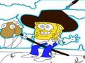 Cowboy Spongebob Coloring hrát on-line