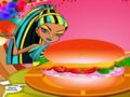 Společnost Monster High Hamburger Deco hrát on-line